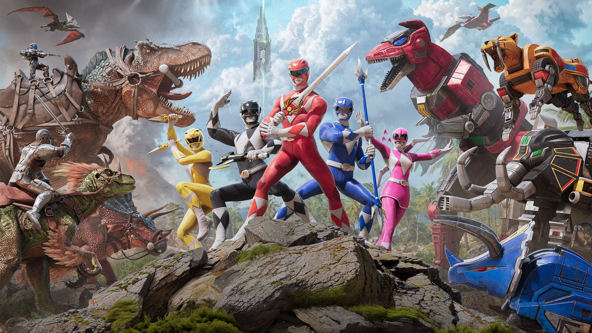 CurseForge Collaborates with Hasbro to Bring Power Rangers to ARK: Survival Ascended